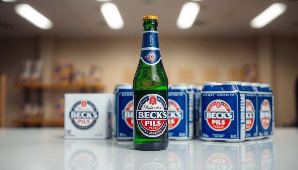 becks pils verpackung