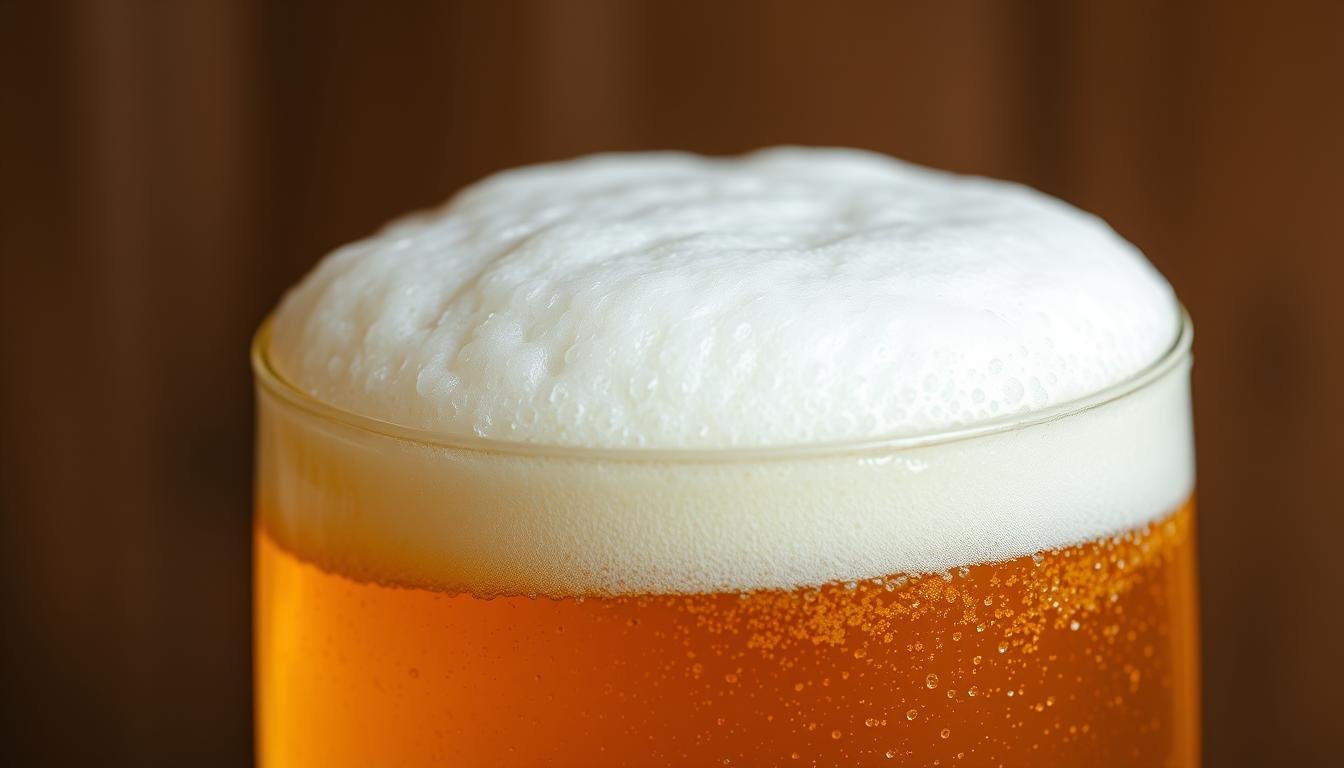 bier schaumkrone