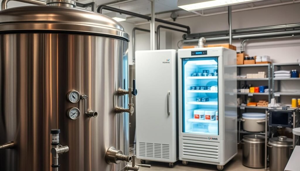 hefe und kältemaschine hefe und kältemaschine